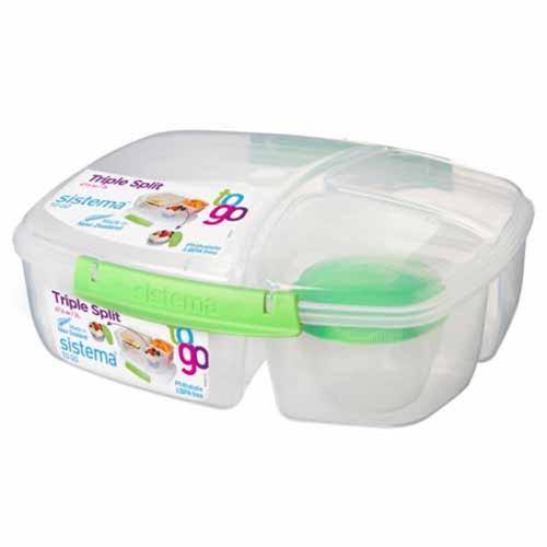 Sistema To Go Food Storage 2 Piece Assorted Colours