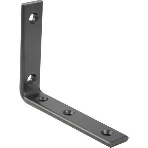 Carinya Manhattan Heavy Duty Bracket 175 X 150 X 25mm Black