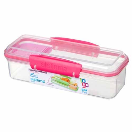 Sistema To Go Food Storage 410mL Assorted Colours