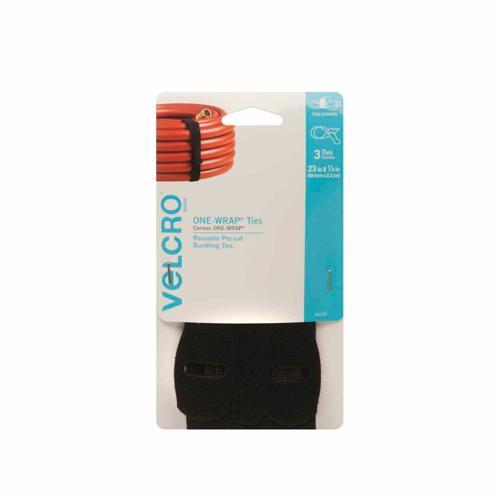 VELCRO Brand ONE-WRAP Brand Bundling Ties 22 X 584mm Black Pack of 3