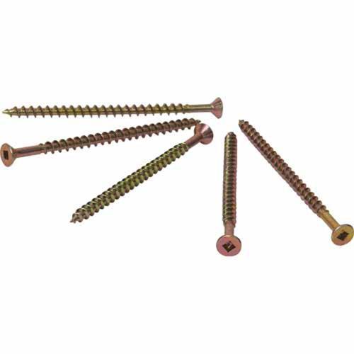 Otter Chipboard Screws 10g X 90mm Pack of 250 Zinc Gold Plated