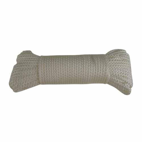 Jobmate Rope Nylon Braided 3mm X 15m White