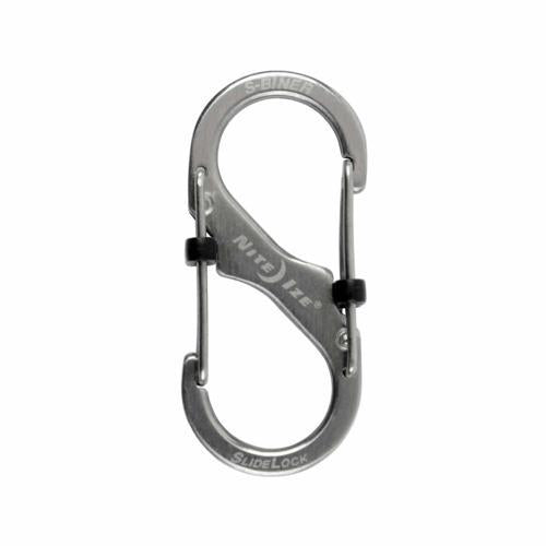 Nite Ize SlideLock S-Biner MicroLock #2 Stainless