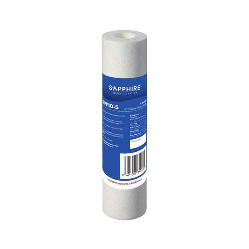 Sapphire 5 Micron Polypropylene Water Filter White 5 Micron White
