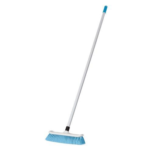 Browns Hygiene House Broom Complete 300mm Blue/White