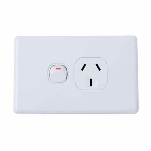 Goldair Horizontal Power Point Single White