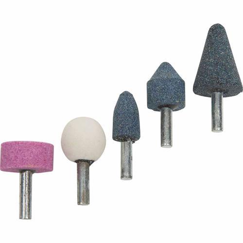 Fuller Mounted Stone Set 5 Piece Grey Red And White