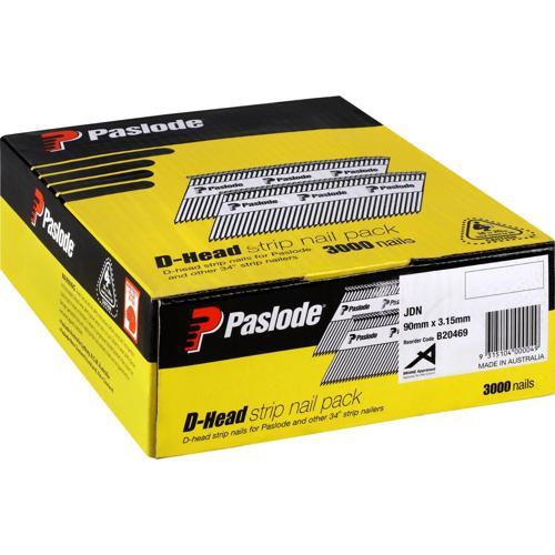 Paslode Collated Nails Value Pack 90 X 3.15mm Pack of 3 000