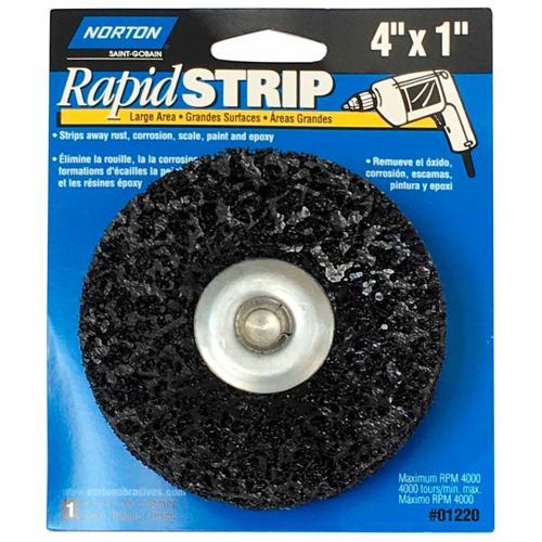 Norton Rapid Strip Drill Mounted Disc 100x25mm