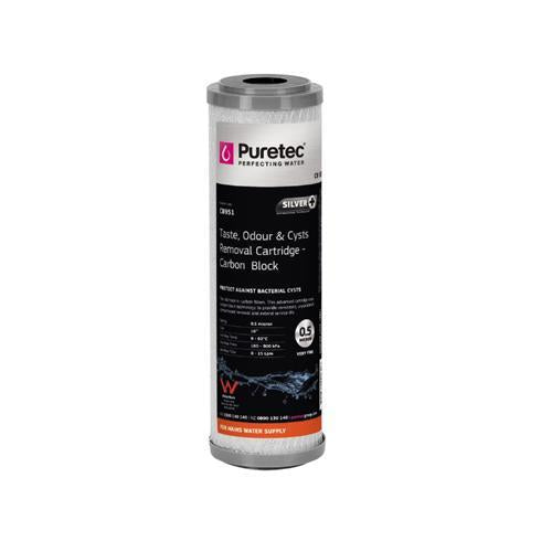 Puretec Filter Cartridge 63.5mm X 254mm 63.5 X 254mm (2.5 X 10 Inches) Grey