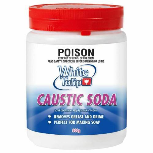 Caustic Soda 500g White
