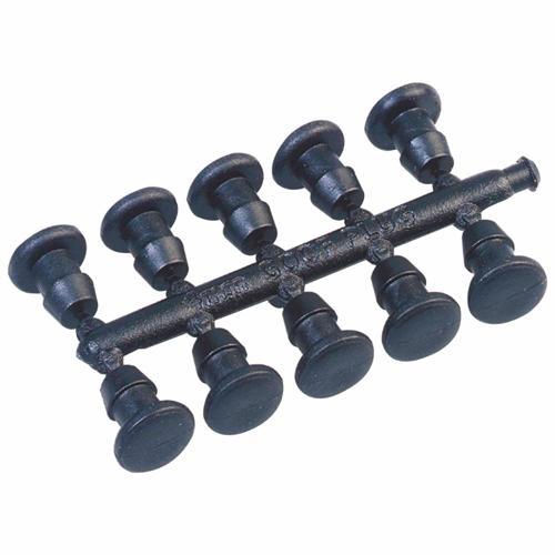 Neta Goof Repair Plugs 4mm Black Pack of 20