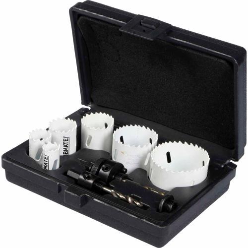 Jobmate Holesaw Set Bi-Metal 9 Piece