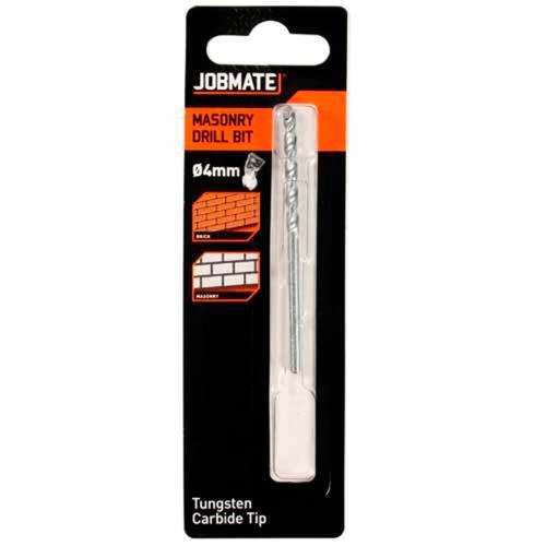 Jobmate Masonry Bit Carbide 4mm Silver