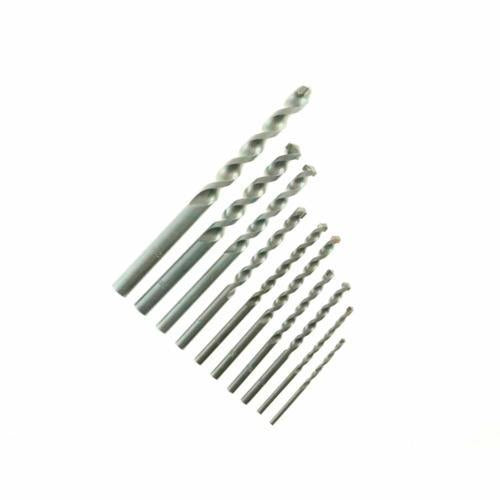 Number 8 Masonry Drill Set 10 Piece Orange