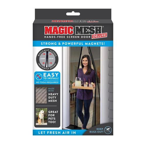 Magic Mesh Magnectic Screen Door 2108.2mm X 990.6mm Black