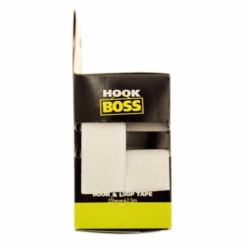 Hook Boss Hook & Loop Tape White