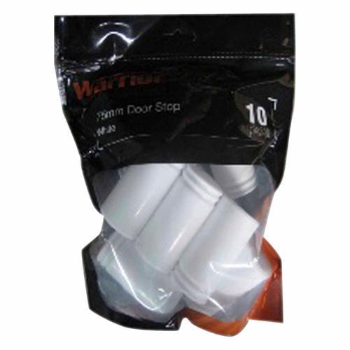 Nouveau Door Stop Pack of 10 White