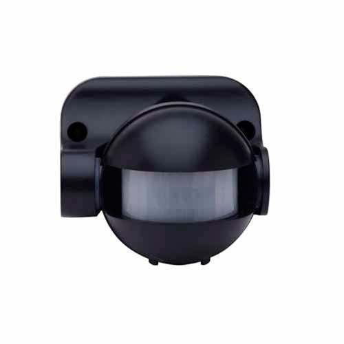 Orbit Lighting Security Sensor 180 Degrees Small Black