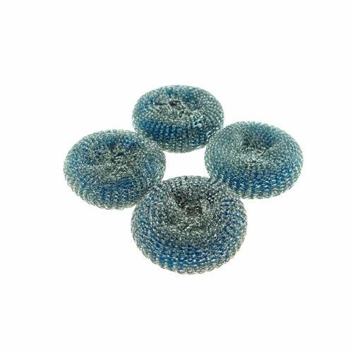 Spick N Span Stainless Steel Power Balls 4 Pack 130x90mm Blue Pack of 4
