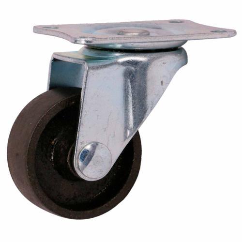 Titan Iron Swivel Castor 50mm Grey Black