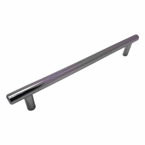 Hafele Essentials T Bar Handle 192mm Chrome-Plated Polished