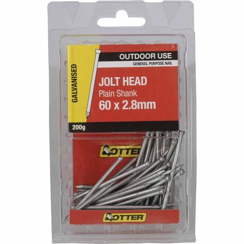 Otter Jolt Head Nails 50 X 2.5mm 200g Galvanised