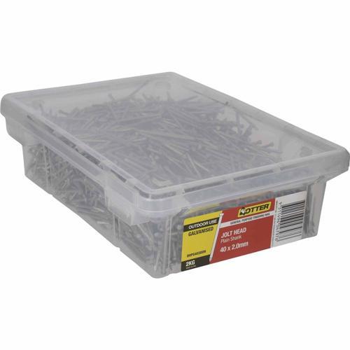 Otter Jolt Head Nails 40 X 2.0mm 2kg Galvanised