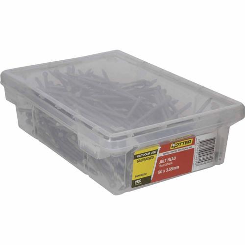 Otter Jolt Head Nails 90 X 3.55mm 2kg Galvanised