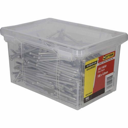 Otter Jolt Head Nails 100 X 4.0mm 5kg Galvanised