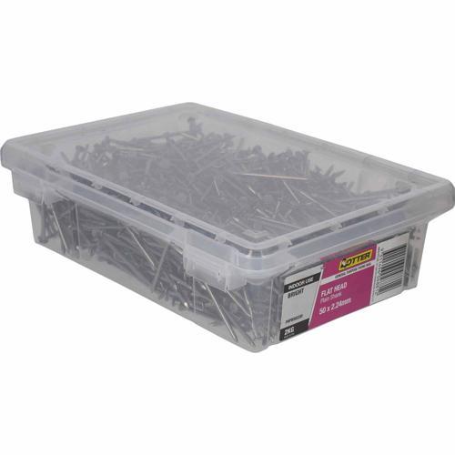 Otter Flat Head Nails 50 X 2.24mm 2kg Bright