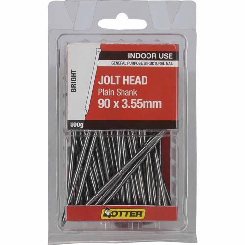 Otter Jolt Head Nails 90 X 3.55mm 500g Bright
