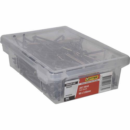 Otter Jolt Head Nails 90 X 3.55mm 2kg Bright