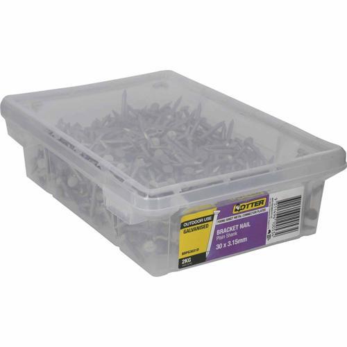 Otter Bracket Nails 30 X 3.15mm 2kg Galvanised