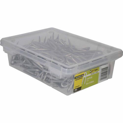 Otter Plain Staples 50 X 4.0mm 2kg Galvanised