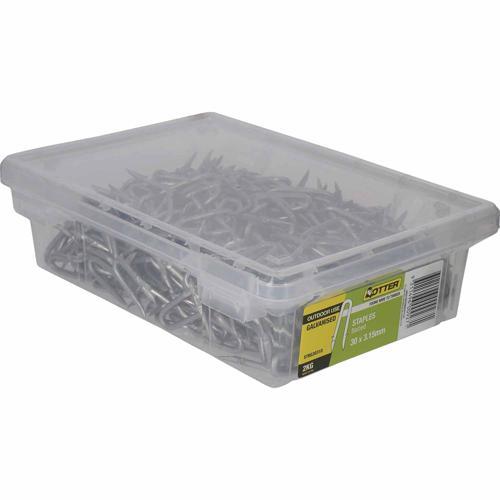 Otter Barbed Staples 30 X 3.15mm 2kg Galvanised