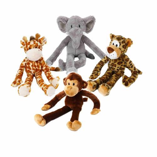 Multipet Swingin Safari Dog Toy Assorted