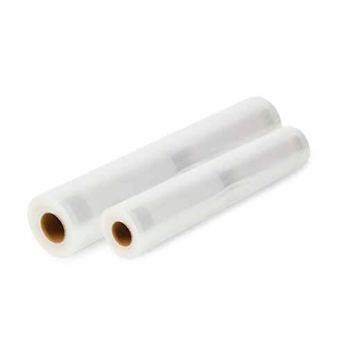 Adman Food Sealer Replacement Bags 28cm X 3m And 22cm X 3m Clear
