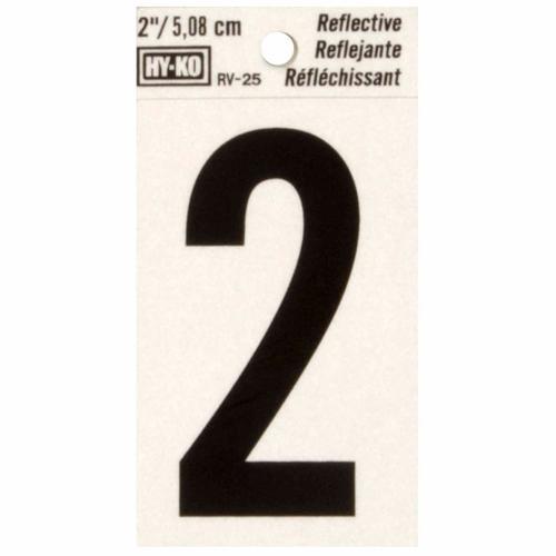 HY-KO Letterbox Number 2 51mm