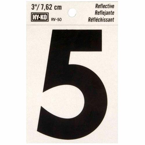 HY-KO Letterbox Number 5 76mm