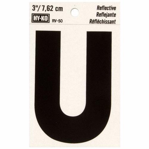 HY-KO Letterbox Letter U 76mm