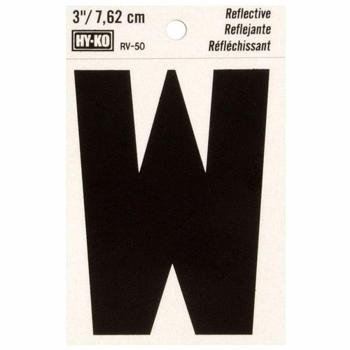 HY-KO Letterbox Letter W 76mm