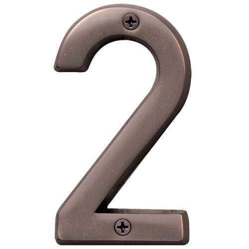 HY-KO Letterbox Number 2 102mm Old World Bronze