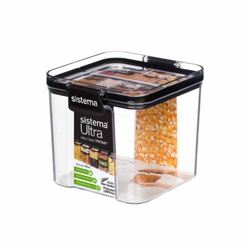 Sistema Ultra Square Container 700mL Clear