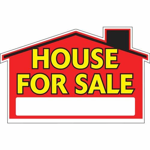 HY-KO House For Sale Sign 355mm L: 228mm