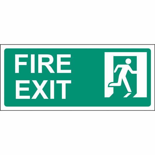 HY-KO Fire Exit Sign 355mm L: 152mm