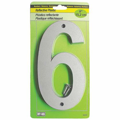 HY-KO Letterbox Number 6 152mm