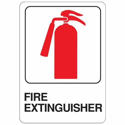HY-KO Fire Extinguisher Sign 178mm L: 127mm
