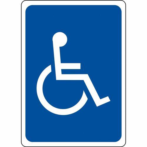 HY-KO Restroom Disabled Sign 178mm L: 127mm