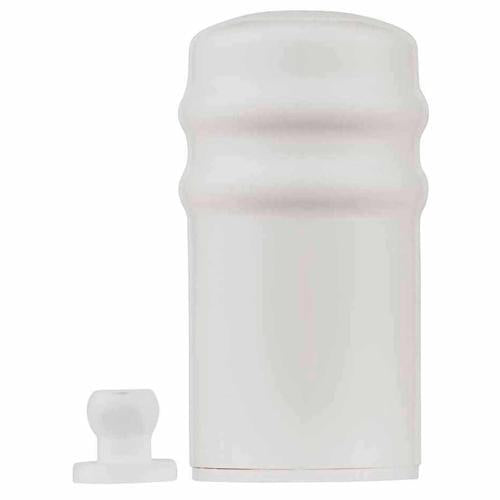 Raven Soft-Touch Cushion Door Stop 72mm White